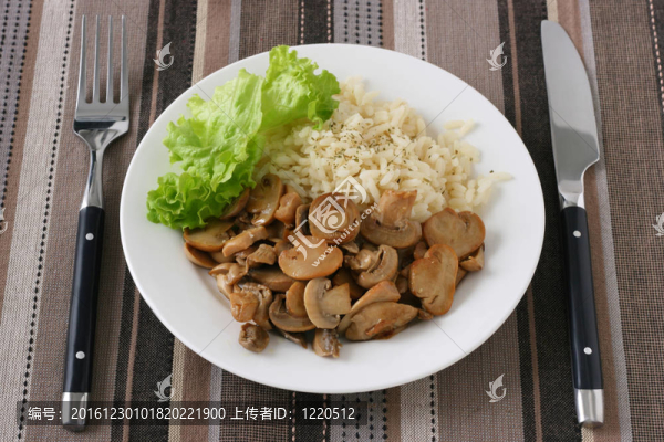 香菇米飯