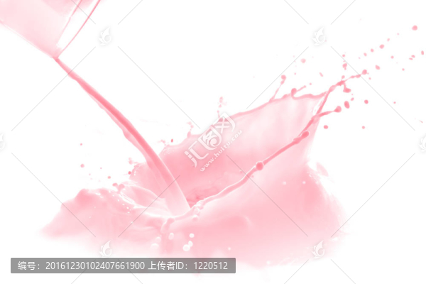 草莓牛奶飛濺