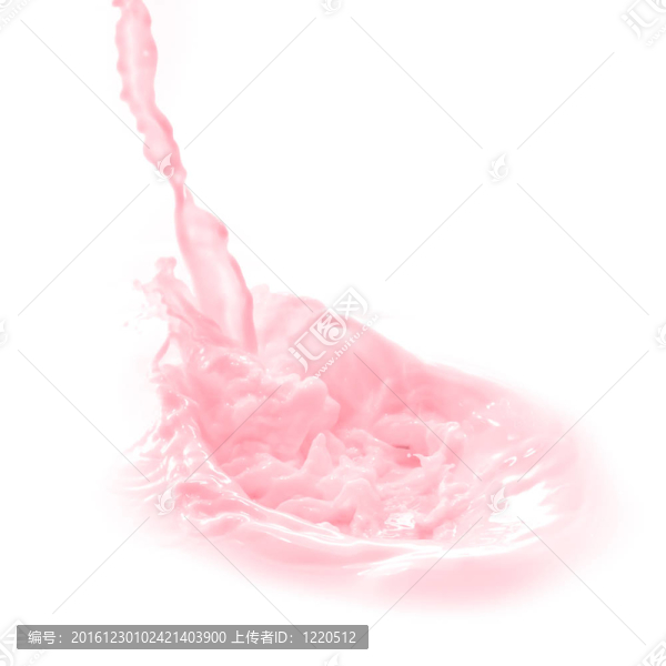 草莓牛奶飛濺