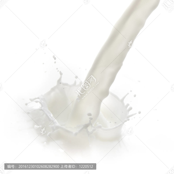 牛奶濺