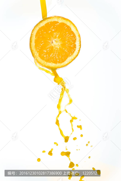 橙汁飛濺