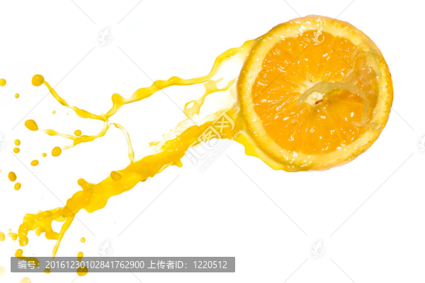 橙汁飛濺