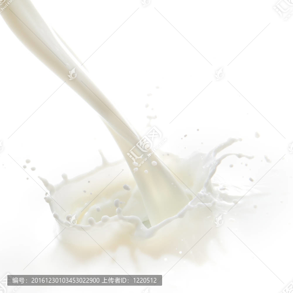 牛奶濺