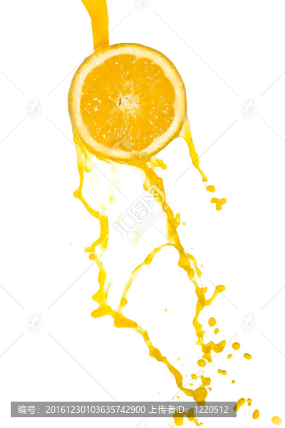 橙汁飛濺
