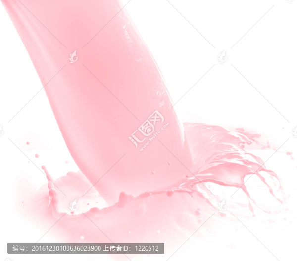 草莓牛奶飛濺