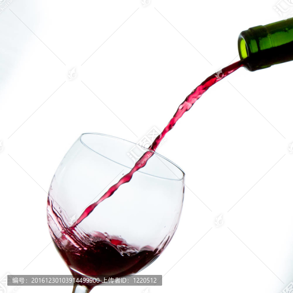 把紅葡萄酒
