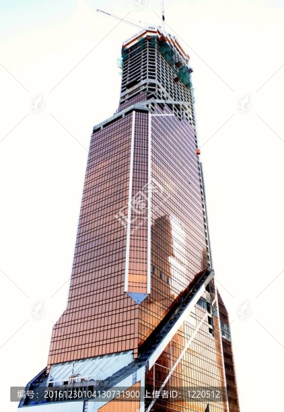 莫斯科市城區(qū)建筑施工