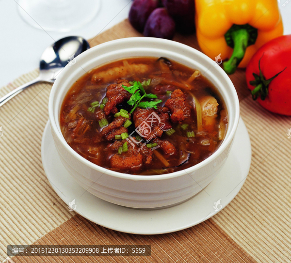 香菇肉羹