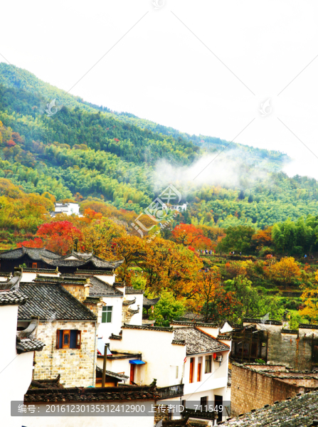 山村秋色風(fēng)光