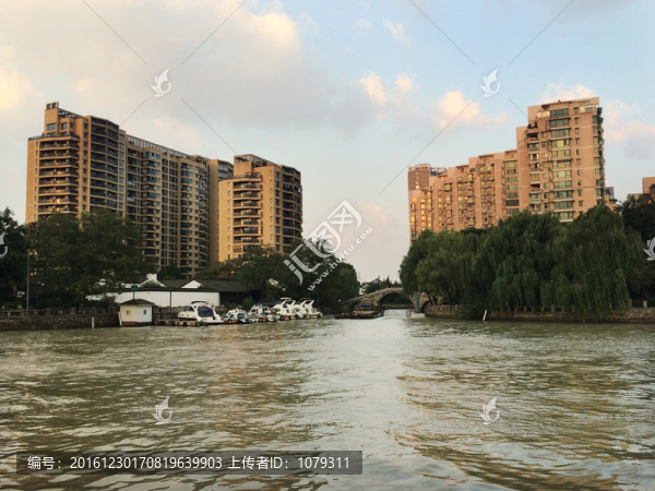 杭州江南城市風(fēng)景運(yùn)河