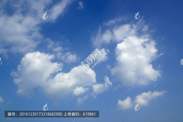 藍天白云,天空,背景