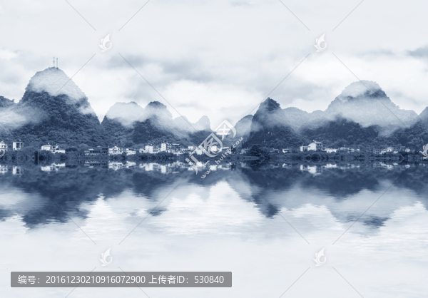 水墨山水