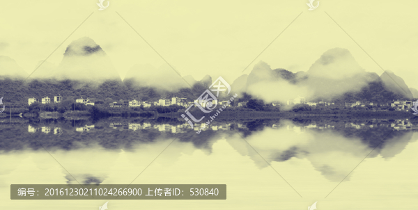 水墨山水