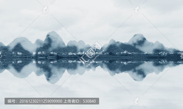 水墨山水