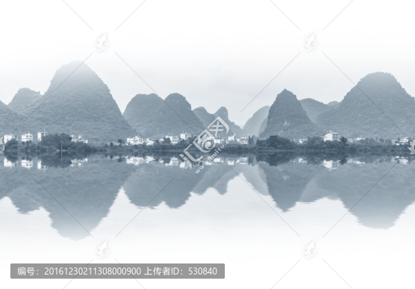 水墨山水