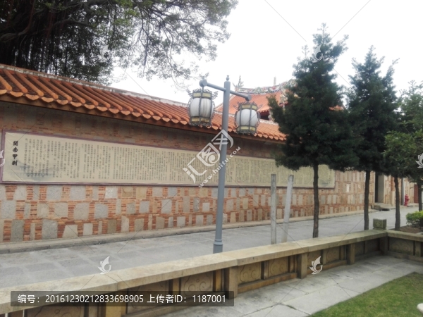 寺廟圍墻