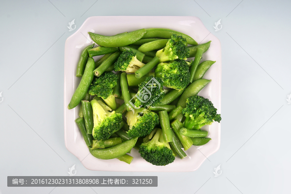 西藍花豆角