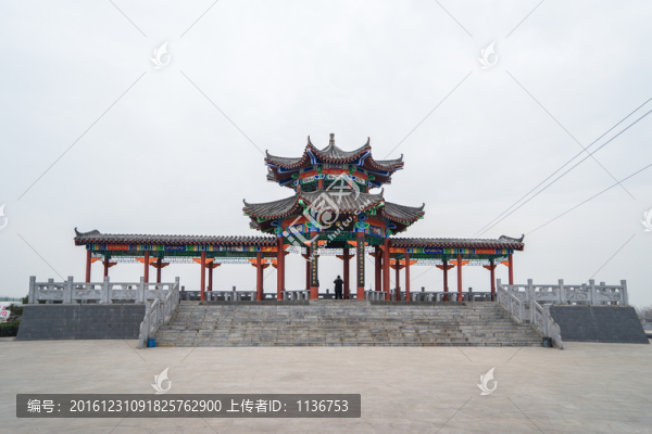 仿古亭子,濯纓亭