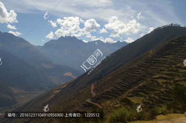 安第斯山脈景觀