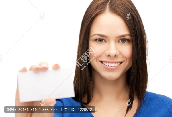 帶名片的女人