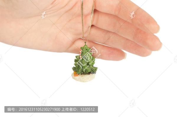 隔離在白色背景上的圣誕樹