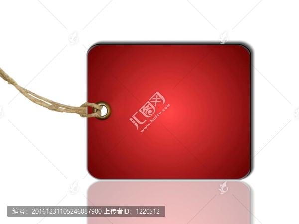 空白紅標(biāo)簽綁隔離