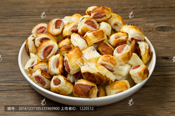 椒鹽脆餅混合