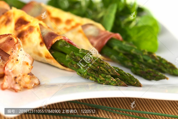 烤蘆筍