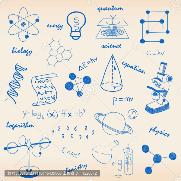科學的圖標