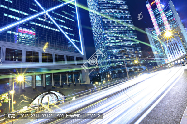 夜間城市交通