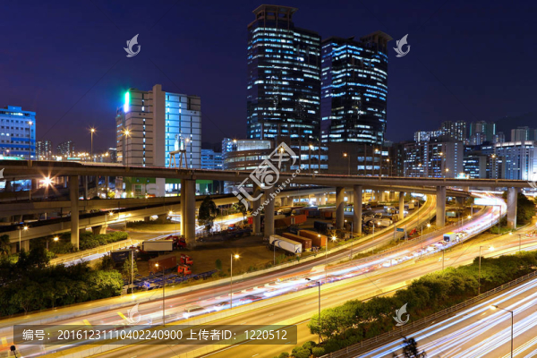 夜間城市交通