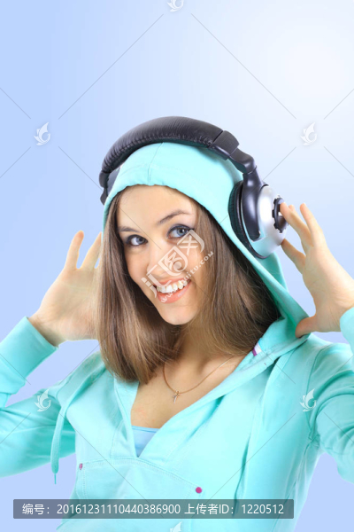 美麗健康的年輕女子