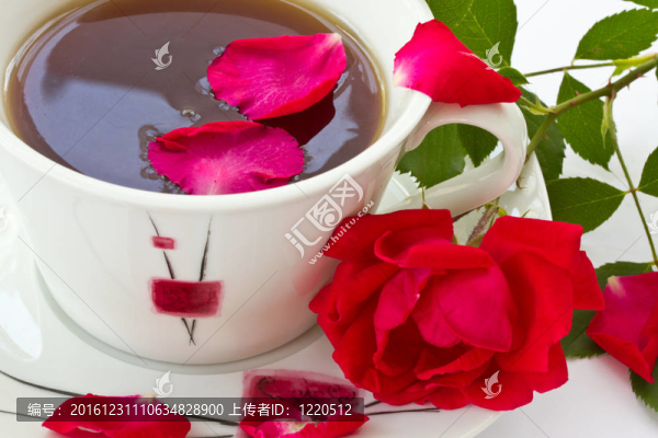 玫瑰花茶