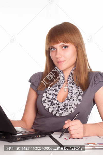 女孩用的筆記本電腦