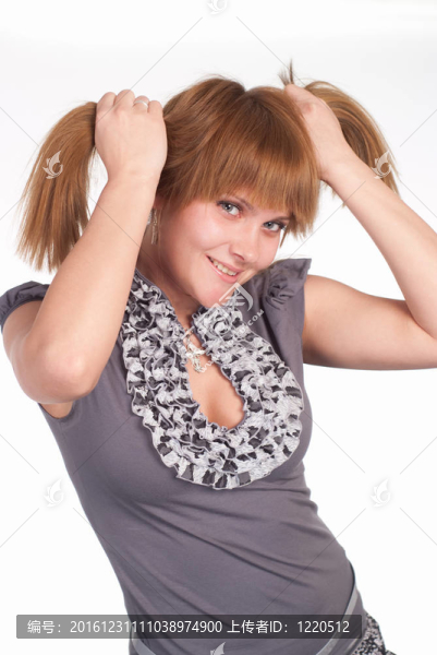 美麗的女孩畫(huà)像