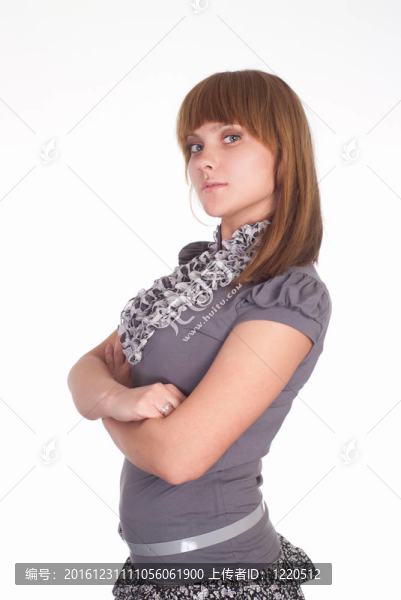 美麗的女孩畫像