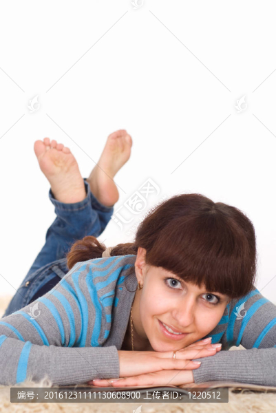 漂亮的女人撒謊