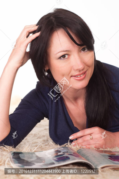 可愛的女人的夢