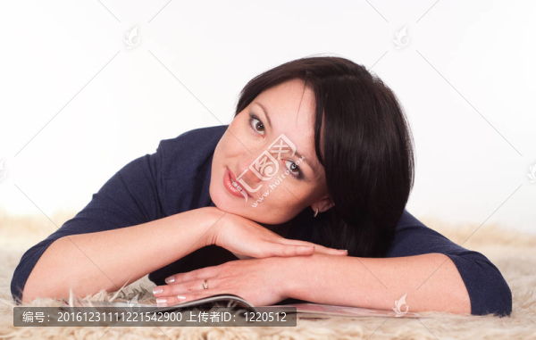 可愛的女人的夢