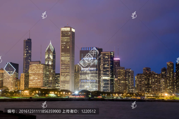芝加哥的夜晚