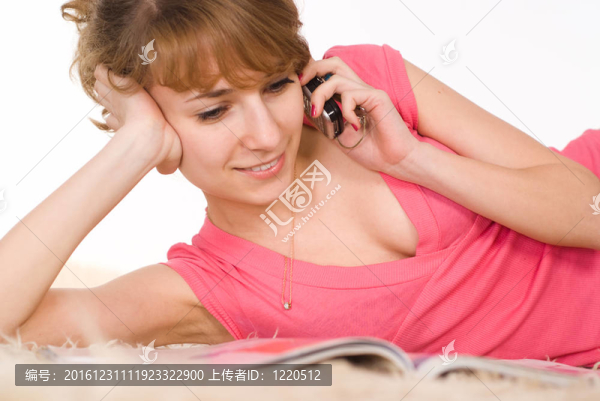 女孩的電話