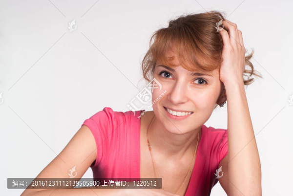 女孩粉色