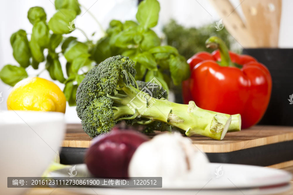 廚房里的蔬菜