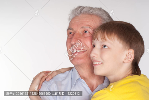 爺爺和孫子