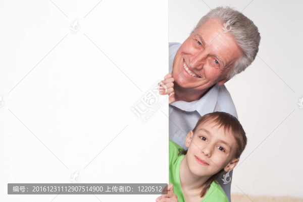 爺爺和孫子