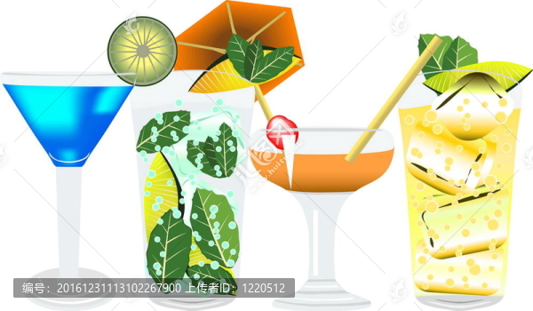 不同的酒精飲料