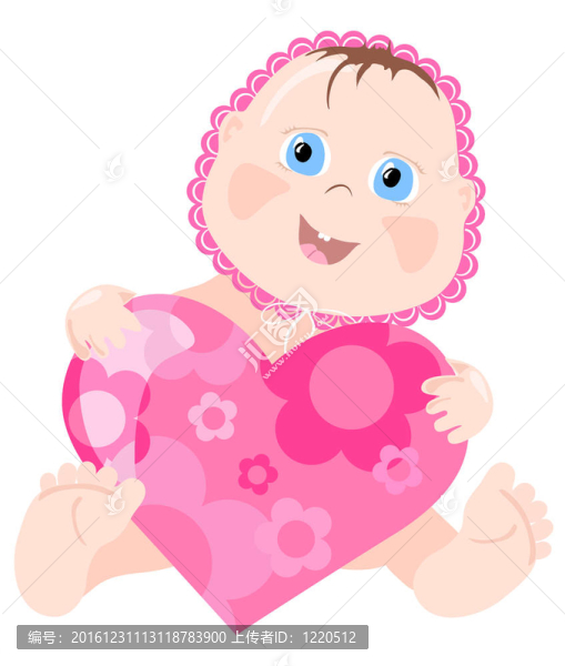 可愛的嬰兒