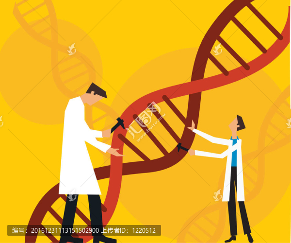 兩位科學(xué)家修復(fù)DNA