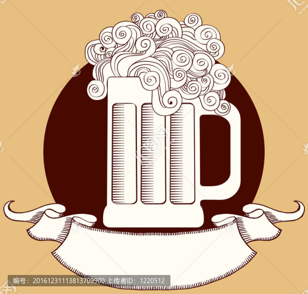 圖形玻璃插圖