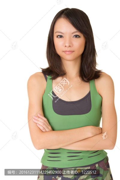 健身年輕女子
